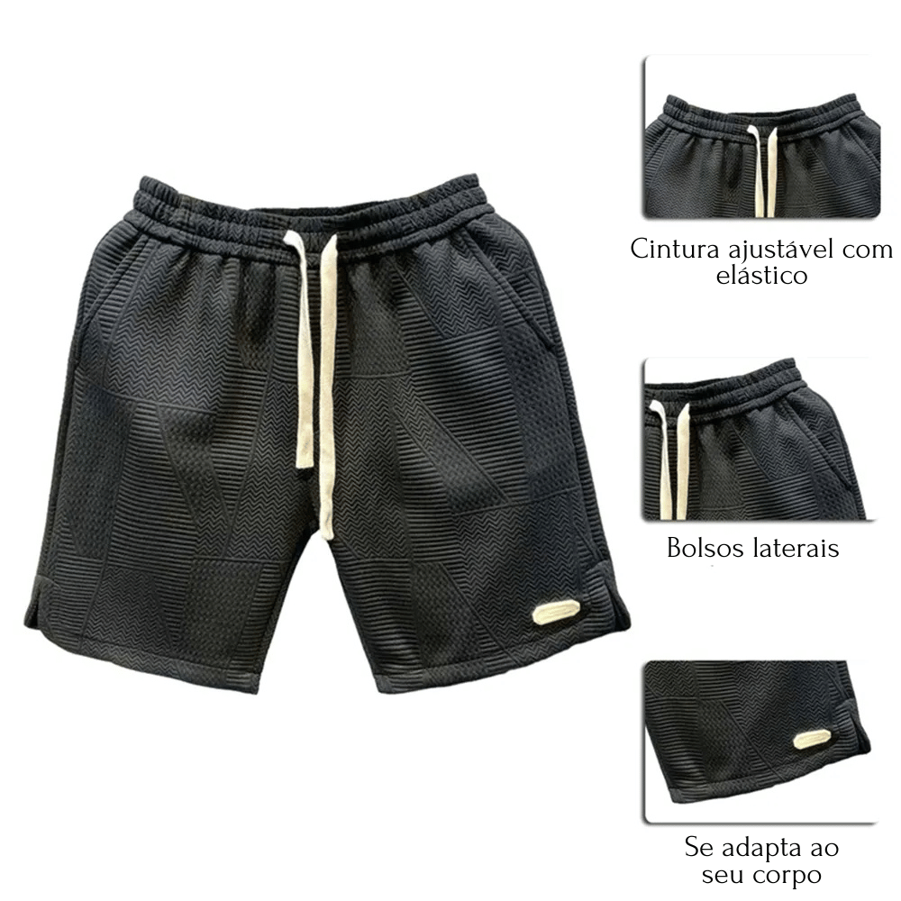 Bermuda Masculina OFF WHITE.