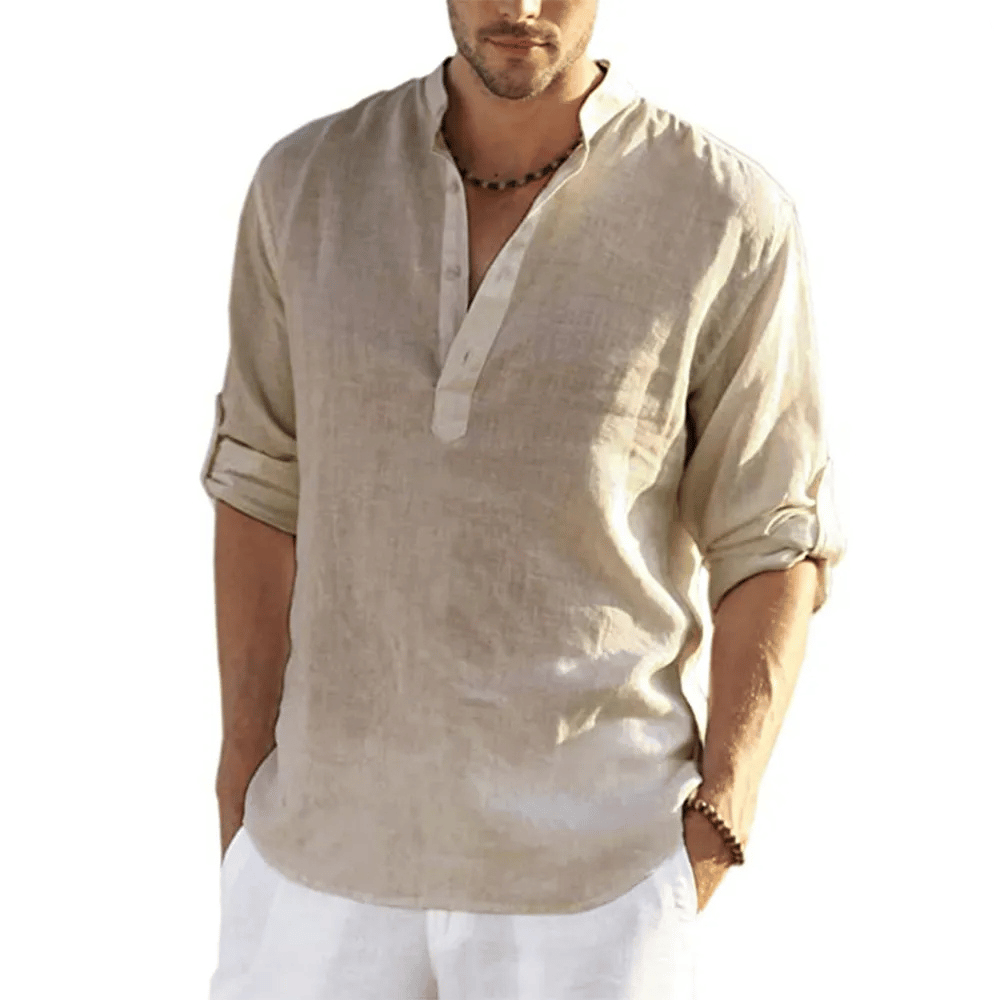 Camiseta Masculina de Linho TEE.