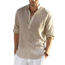 Camiseta Masculina de Linho TEE.