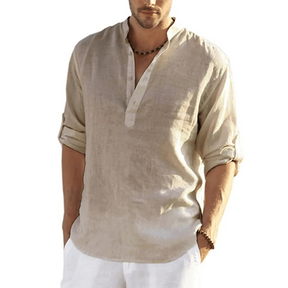 Camiseta Masculina de Linho TEE.