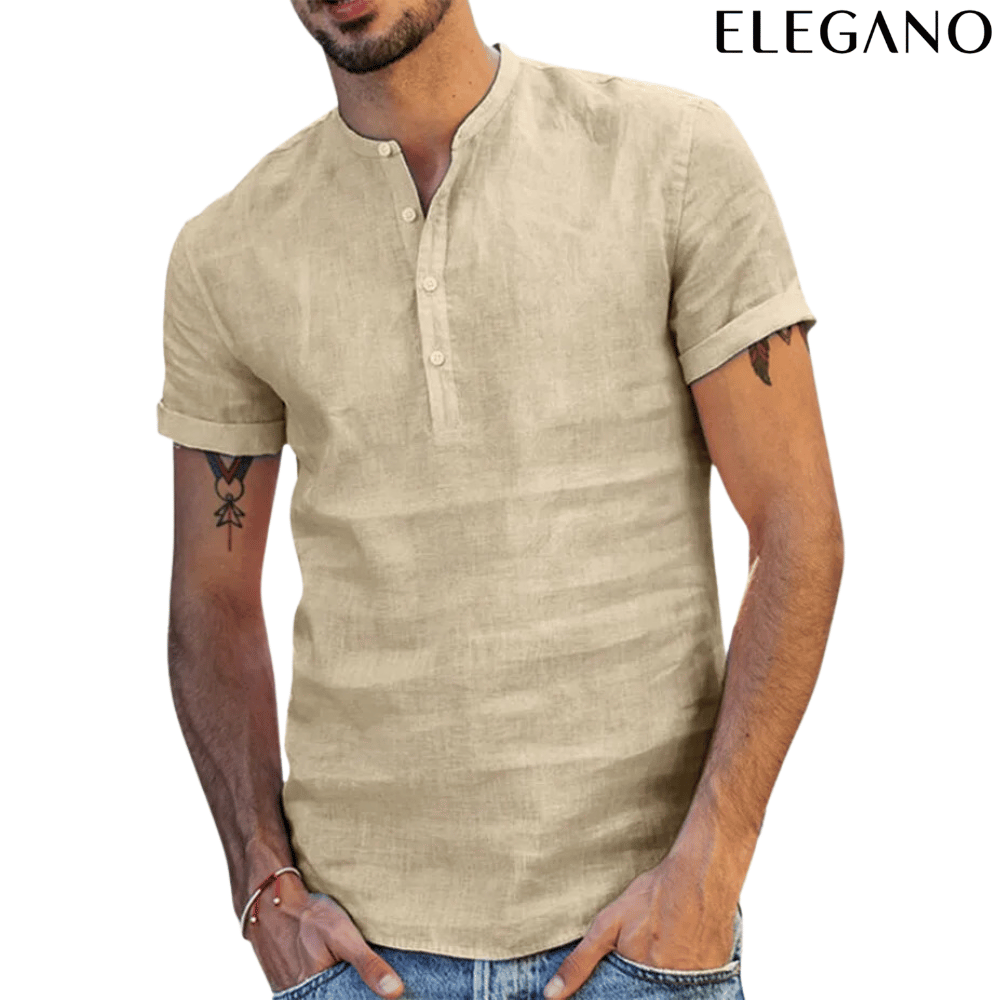 Camiseta Masculina de Linho LEMON.