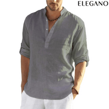 Camiseta Masculina de Linho TEE.