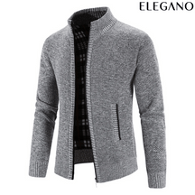Casaco Masculino Cardigan.