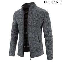 Casaco Masculino Cardigan.