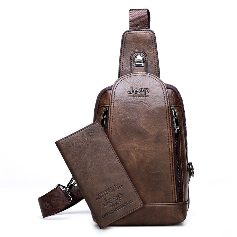 Bolsa Transversal JEEP + Carteira de BRINDE!