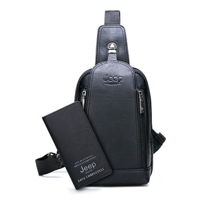 Bolsa Transversal JEEP + Carteira de BRINDE!
