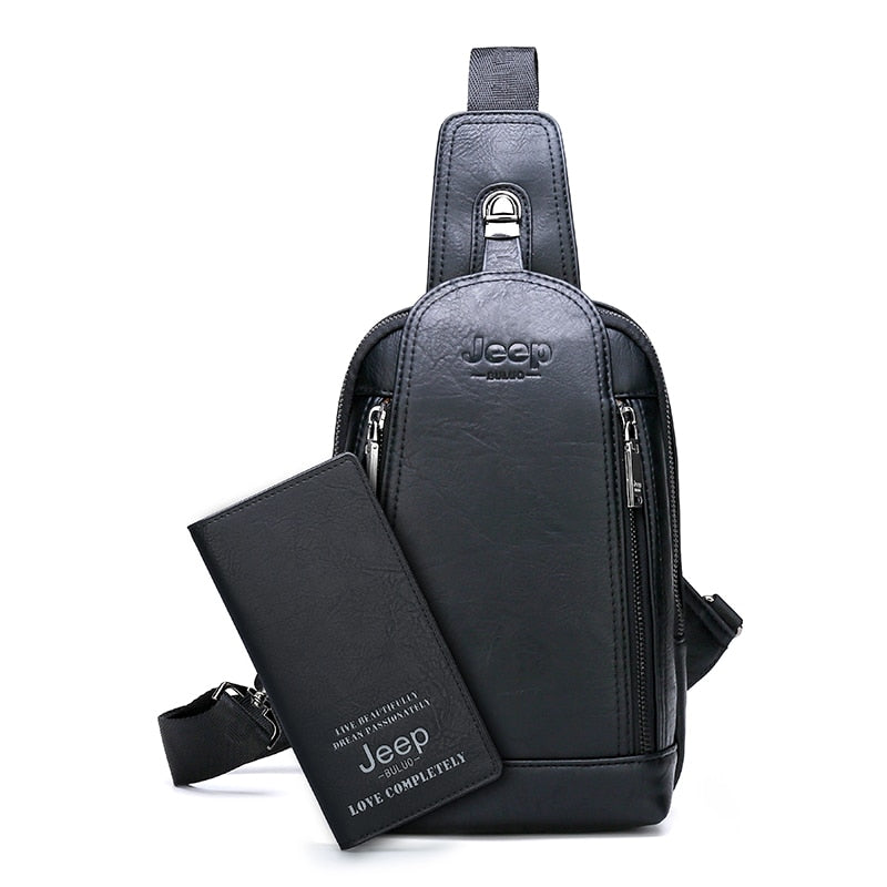 Bolsa Transversal JEEP + Carteira de BRINDE!