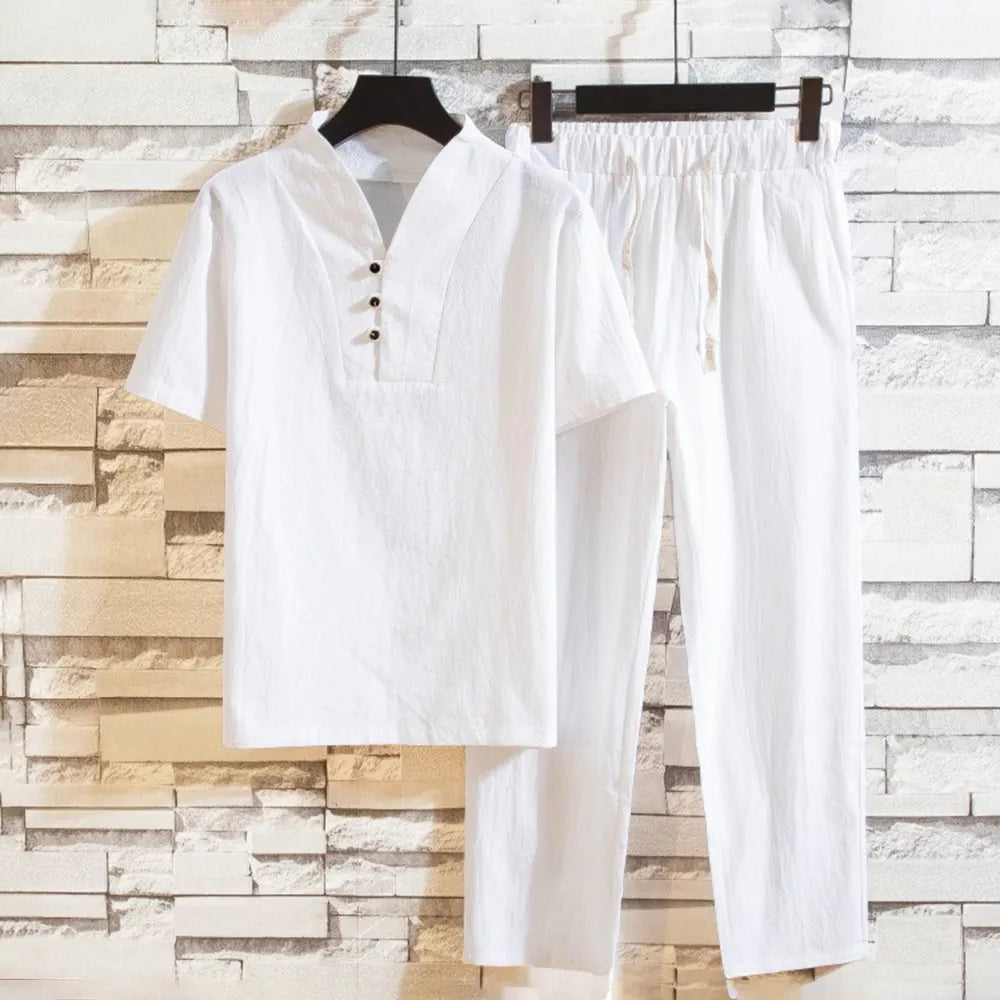 Conjunto Camisa + Calça de Linho MIAMI.