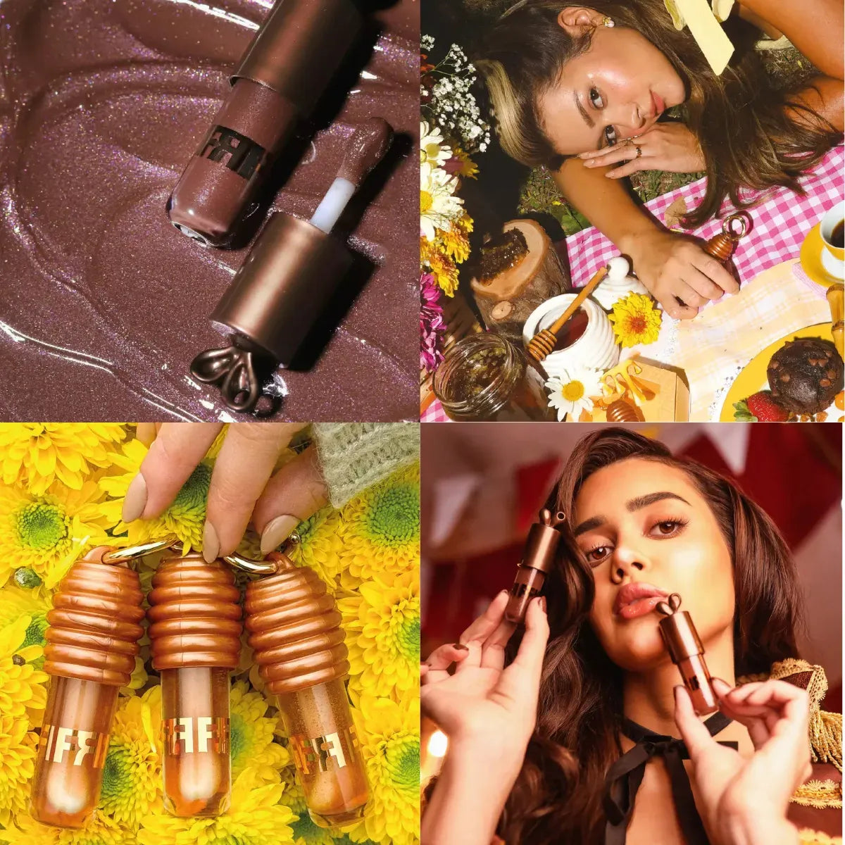 Kit Gloss Labial Fran Liphoney E Lipbunny By Franciny Ehlke