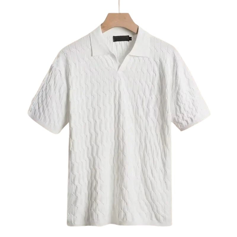 Camisa Polo Casual Tricô